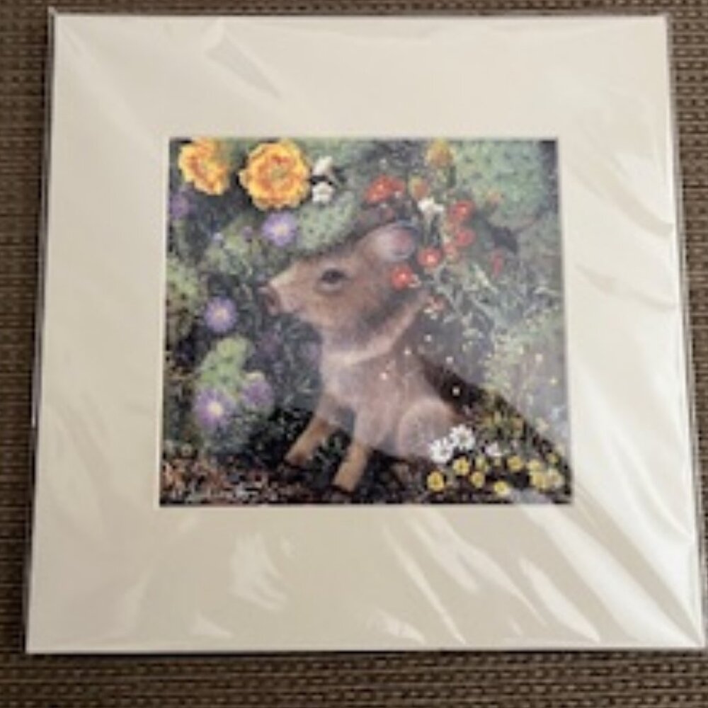 Southwest Javalina Print by Carolyn Schmitz